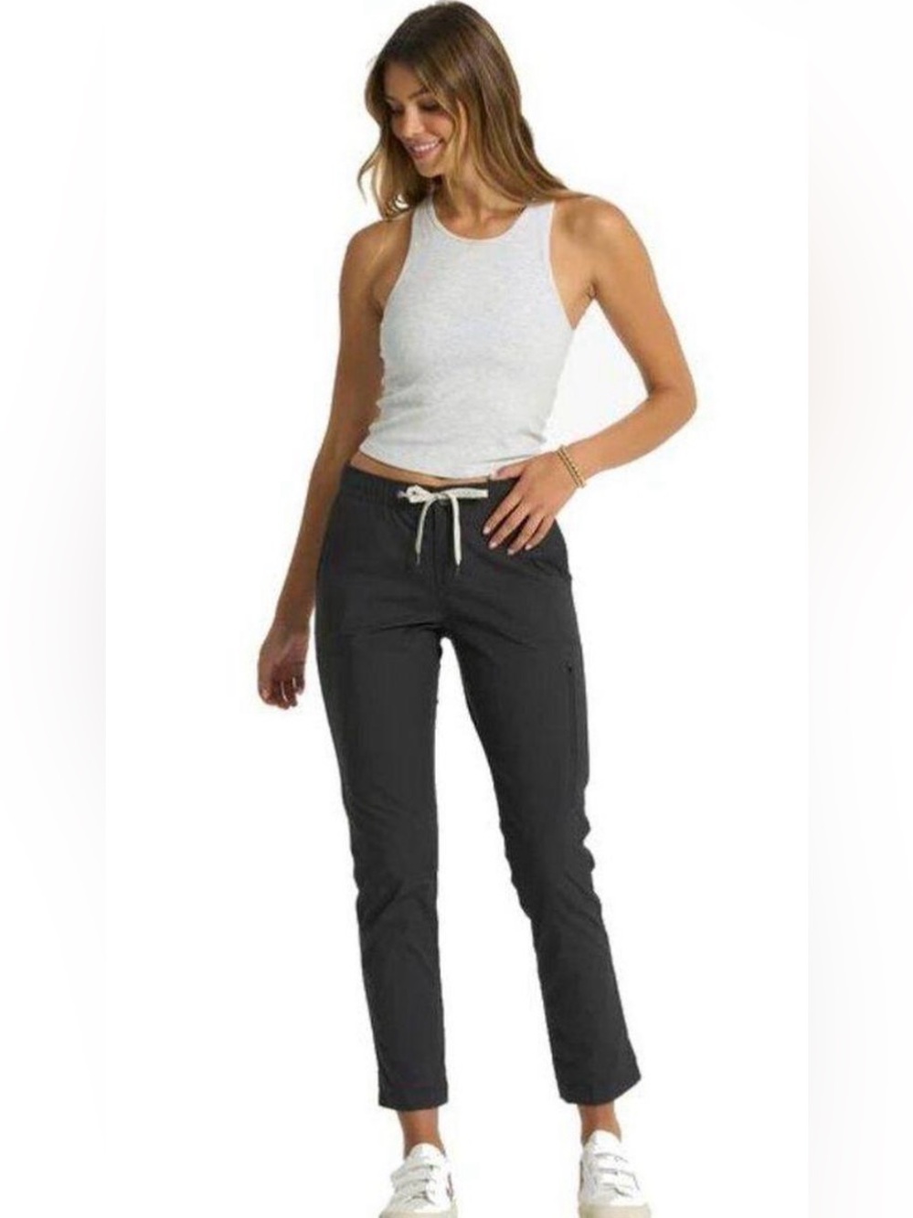 Vuori Charcoal Slim Drawcord Joggers